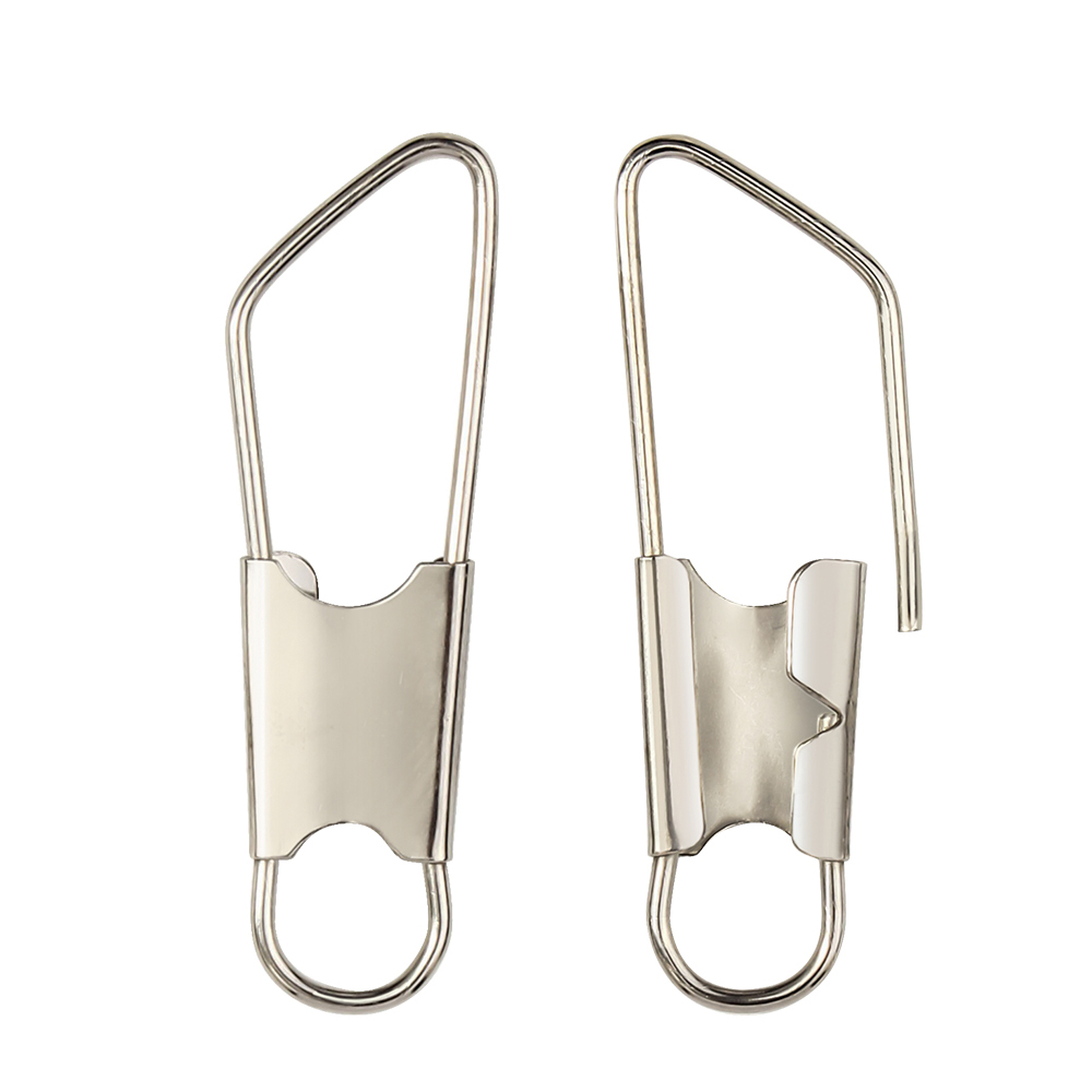 Fishing Equipment Hook - DNDYUJU 100個入り カーボンスチール製 フィッシングルアーコネクター フィッシングフック スナップ