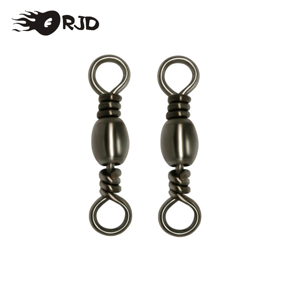 Fishing Equipment Hook - Orjd-スイベルフック付きの頑丈なジップロール,20〜50個