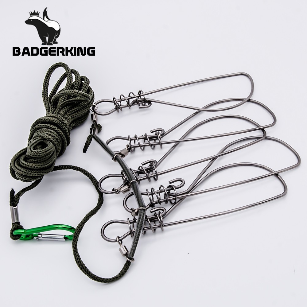 Fishing Equipment Cheap - 5 メートル Kukan フィッシュロックフライフィッシングアクセサリーステンレス鋼フィッシュホルダー海川アウトドアスポーツキャンプ釣り道具