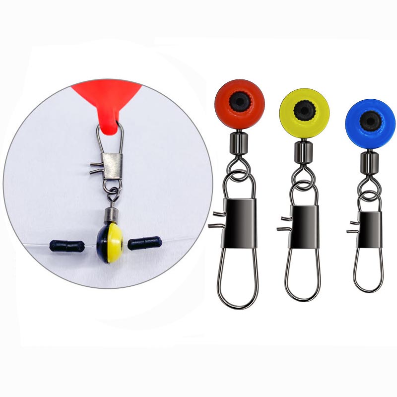 Fishing Equipment Cheap - 50ピース/ロットフィッシングフロートボバー停止スペース豆コネクタ海釣り海水タックル機器プラスチック金属アクセサリー