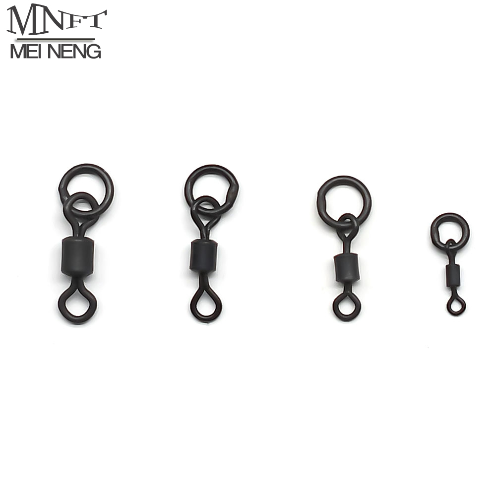 Fishing Equipment Carp - MNFT 40 個クイックチェンジフレキシリングスイベルリグ作成ターミナルタックル鯉釣りアクセサリー