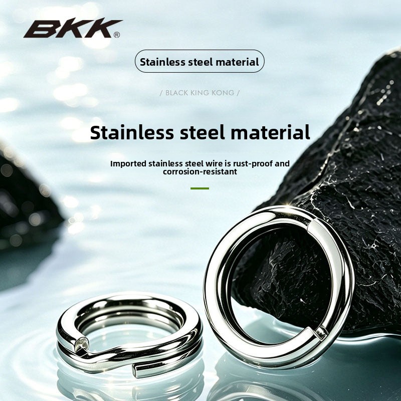 BKKヘビーデューティースプリットリング ステンレス製釣り用 - Fishing Equipment Cheap のレビューと価格
