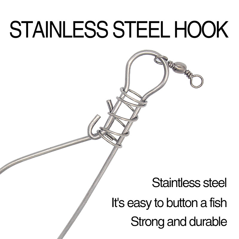 新製品【ステンレス製釣り用ロックバックルランヤード、フロート - Fishing Equipment Hook のレビューと価格
