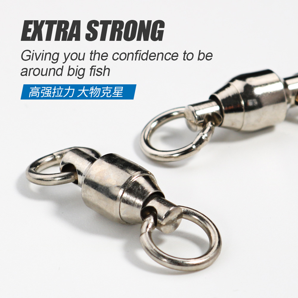 JIGGINGPRO ボールベアリングスイベル釣りアクセサリ - Fishing Equipment Hook のレビューと価格
