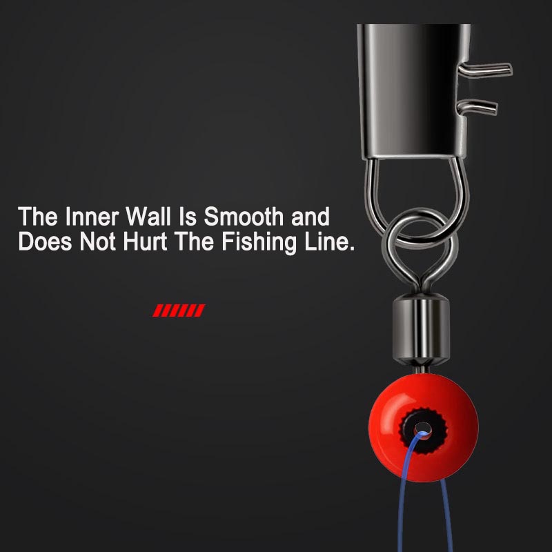 50ピース/ロットフィッシングフロートボバー停止スペース豆コ - Fishing Equipment Cheap のレビューと価格