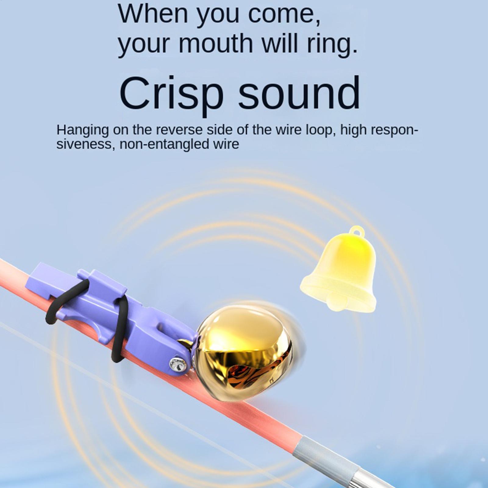 5個入り釣り用バイトアラームベル ロッドクリップ 釣り用品  - Fishing Equipment Hook のレビューと価格